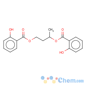 CAS No:73240-13-8 Benzoic acid,2-hydroxy-, 1-methyl-1,3-propanediyl ester (9CI)
