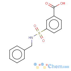 CAS No:7326-77-4 Benzoic acid,3-[[(phenylmethyl)amino]sulfonyl]-