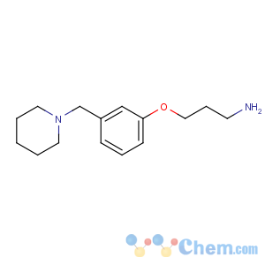 CAS No:73278-98-5 3-[3-(piperidin-1-ylmethyl)phenoxy]propan-1-amine