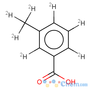 CAS No:733046-94-1 Benzoic-2,3,4,6-d4acid, 5-(methyl-d3)- (9CI)