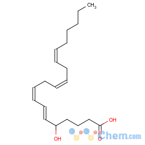 CAS No:73307-52-5 6,8,11,14-Eicosatetraenoicacid, 5-hydroxy-, (6E,8Z,11Z,14Z)-
