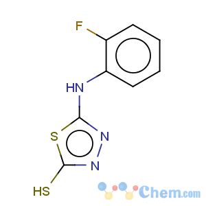 CAS No:73310-96-0 1,3,4-Thiadiazole-2(3H)-thione,5-[(2-fluorophenyl)amino]-