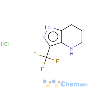 CAS No:733757-88-5 3H-Pyrazolo[3,4-c]pyridine,4,5,6,7-tetrahydro-3-(trifluoromethyl)-, hydrochloride (1:1)