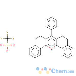 CAS No:73377-38-5 7-PHENYL-5,6,8,9-TETRAHYDRODIBENZO[C,H]XANTHYLIUM TRIFLUOROMETHANESULFONATE