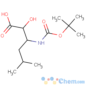 CAS No:73397-27-0 (2S,<br />3S)-2-hydroxy-5-methyl-3-[(2-methylpropan-2-yl)oxycarbonylamino]hexanoic<br />acid