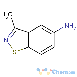CAS No:73437-03-3 3-methyl-1,2-benzothiazol-5-amine