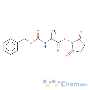 CAS No:73488-77-4 Carbamic acid,[2-[(2,5-dioxo-1-pyrrolidinyl)oxy]-1-methyl-2-oxoethyl]-, phenylmethyl ester(9CI)