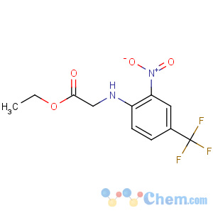 CAS No:735-40-0 ethyl 2-[2-nitro-4-(trifluoromethyl)anilino]acetate