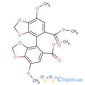 CAS No:73536-69-3 methyl<br />7-methoxy-4-(7-methoxy-5-methoxycarbonyl-1,3-benzodioxol-4-yl)-1,<br />3-benzodioxole-5-carboxylate