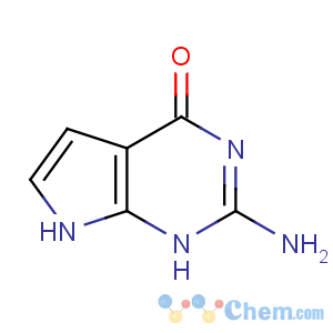 CAS No:7355-55-7 2-amino-1,7-dihydropyrrolo[2,3-d]pyrimidin-4-one