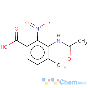 CAS No:7356-52-7 3-acetamido-4-methyl-2-nitro-benzoic acid