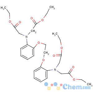CAS No:73630-07-6 ethyl<br />2-[2-[2-[2-[bis(2-ethoxy-2-oxoethyl)amino]phenoxy]ethoxy]-N-(2-ethoxy-2-<br />oxoethyl)anilino]acetate