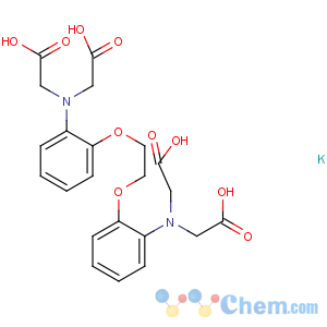 CAS No:73630-08-7 2-[2-[2-[2-[bis(carboxymethyl)amino]phenoxy]ethoxy]-N-(carboxymethyl)<br />anilino]acetic acid