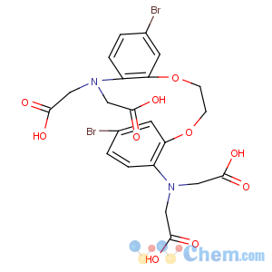 CAS No:73630-11-2 2-[2-[2-[2-[bis(carboxymethyl)amino]-5-bromophenoxy]ethoxy]-4-bromo-N-<br />(carboxymethyl)anilino]acetic acid