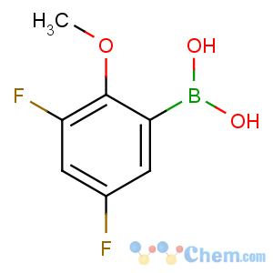 CAS No:737000-76-9 (3,5-difluoro-2-methoxyphenyl)boronic acid