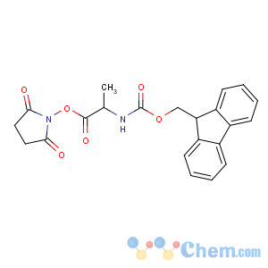 CAS No:73724-40-0 (2,5-dioxopyrrolidin-1-yl)<br />(2S)-2-(9H-fluoren-9-ylmethoxycarbonylamino)propanoate