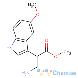 CAS No:73758-06-2 methyl 3-amino-2-(5-methoxy-1H-indol-3-yl)propanoate