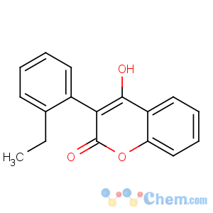 CAS No:73791-14-7 3-(2-ethylphenyl)-4-hydroxychromen-2-one