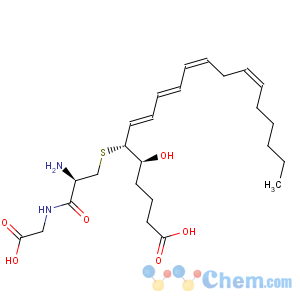 CAS No:73836-78-9 Glycine,S-[(1R,2E,4E,6Z,9Z)-1-[(1S)-4-carboxy-1-hydroxybutyl]-2,4,6,9-pentadecatetraen-1-yl]-L-cysteinyl-