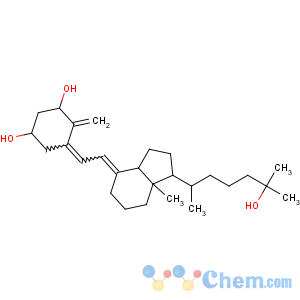 CAS No:73837-24-8 (1R,3S,5E)-5-[(2E)-2-[(1R,3aS,<br />7aR)-1-[(2R)-6-hydroxy-6-methylheptan-2-yl]-7a-methyl-2,3,3a,5,6,<br />7-hexahydro-1H-inden-4-ylidene]ethylidene]-4-methylidenecyclohexane-1,<br />3-diol