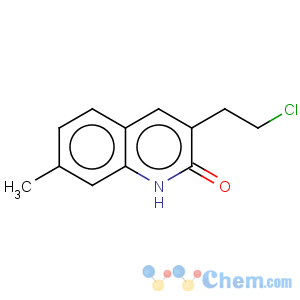 CAS No:73863-55-5 2(1H)-Quinolinone,3-(2-chloroethyl)-7-methyl-