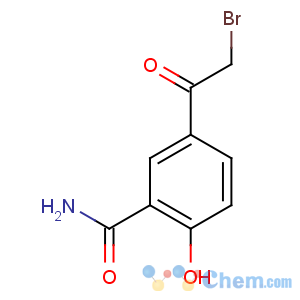 CAS No:73866-23-6 5-(2-bromoacetyl)-2-hydroxybenzamide