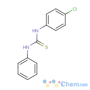 CAS No:7392-67-8 1-(4-chlorophenyl)-3-phenylthiourea