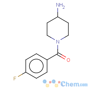 CAS No:739339-41-4 (4-Amino-piperidin-1-yl)-(4-fluoro-phenyl)-methanone