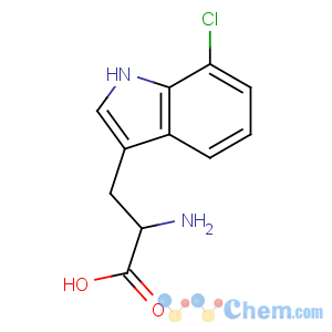 CAS No:73945-46-7 (2S)-2-amino-3-(7-chloro-1H-indol-3-yl)propanoic acid