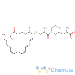 CAS No:73958-10-8 leukotriene C4 methyl ester