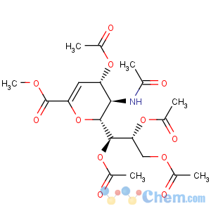 CAS No:73960-72-2 Methyl 2,3-didehydro-4,7,8,9-tetera-O-acetyl-N-acetylneuraminate