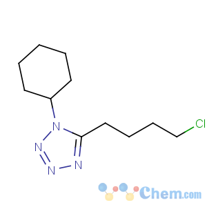 CAS No:73963-42-5 5-(4-chlorobutyl)-1-cyclohexyltetrazole