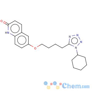 CAS No:73963-62-9 2(1H)-Quinolinone,6-[4-(1-cyclohexyl-1H-tetrazol-5-yl)butoxy]-