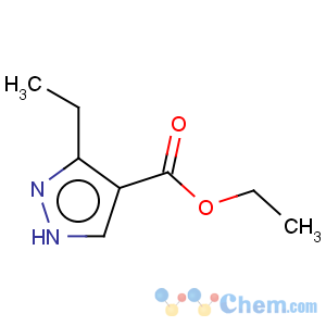 CAS No:73981-23-4 1H-Pyrazole-4-carboxylicacid, 3-ethyl-, ethyl ester