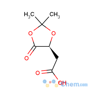 CAS No:73991-95-4 2-[(4S)-2,2-dimethyl-5-oxo-1,3-dioxolan-4-yl]acetate