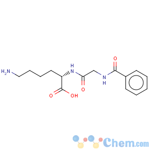 CAS No:740-63-6 L-Lysine,N-benzoylglycyl-
