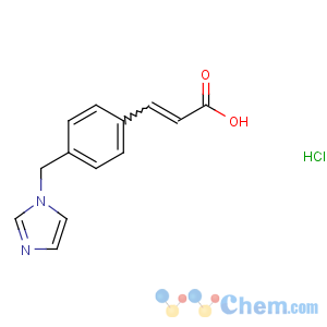 CAS No:74003-18-2 3-[4-(imidazol-1-ylmethyl)phenyl]prop-2-enoic acid