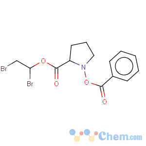 CAS No:74039-33-1 L-Proline,1-(benzoyloxy)-, 1,2-dibromoethyl ester