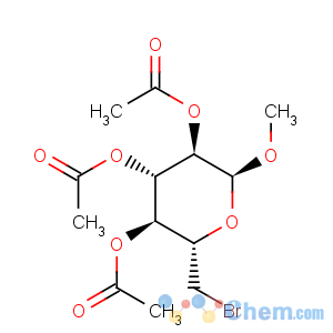 CAS No:7404-32-2 a-D-Glucopyranoside, methyl6-bromo-6-deoxy-, 2,3,4-triacetate