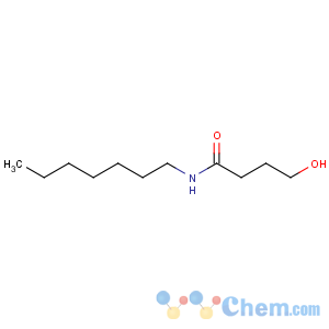 CAS No:74042-26-5 Butanamide,N-heptyl-4-hydroxy-