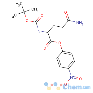 CAS No:74086-23-0 (4-nitrophenyl)<br />(2R)-5-amino-2-[(2-methylpropan-2-yl)oxycarbonylamino]-5-oxopentanoate