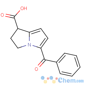 CAS No:74103-06-3 5-benzoyl-2,3-dihydro-1H-pyrrolizine-1-carboxylic acid