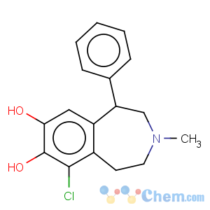CAS No:74115-04-1 1H-3-Benzazepine-7,8-diol,6-chloro-2,3,4,5-tetrahydro-3-methyl-1-phenyl-
