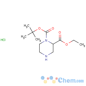 CAS No:741288-80-2 1,2-Piperazinedicarboxylicacid, 1-(1,1-dimethylethyl) 2-ethyl ester, hydrochloride (1:1)