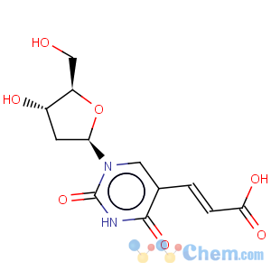 CAS No:74131-06-9 2-Propenoic acid,3-[1-(2-deoxy-b-D-erythro-pentofuranosyl)-1,2,3,4-tetrahydro-2,4-dioxo-5-pyrimidinyl]-,(2E)- (9CI)