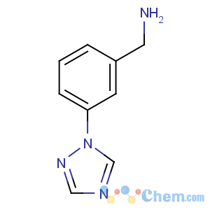 CAS No:741717-66-8 [3-(1,2,4-triazol-1-yl)phenyl]methanamine