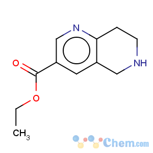 CAS No:741736-93-6 1,6-Naphthyridine-3-carboxylicacid, 5,6,7,8-tetrahydro-, ethyl ester