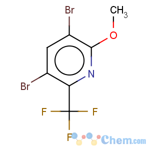 CAS No:741737-01-9 Pyridine,3,5-dibromo-2-methoxy-6-(trifluoromethyl)-