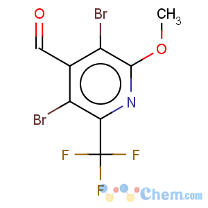CAS No:741737-02-0 4-Pyridinecarboxaldehyde,3,5-dibromo-2-methoxy-6-(trifluoromethyl)-