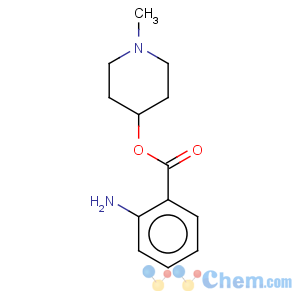 CAS No:74180-14-6 4-Piperidinol,1-methyl-, 4-(2-aminobenzoate)